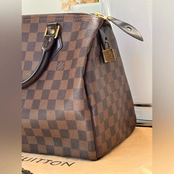 Louis Vuitton - Speedy 30 Damier Ebene - Picture 3 of 8